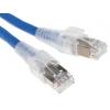 Belden Cat6a Ethernetové kabely, řada: CAE4106001M, Modrá, Nízko dýmivý bezhalogenový, 72V dc 1 m, typ pláště: Stíněné