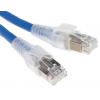 Belden Cat6a Ethernetové kabely, řada: CAE4106002M, Modrá, Nízko dýmivý bezhalogenový, 72V dc 2 m, typ pláště: Stíněné