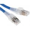 Belden Cat6a Ethernetové kabely, řada: CAE4106003M, Modrá, Nízko dýmivý bezhalogenový, 72V dc 3 m, typ pláště: Stíněné
