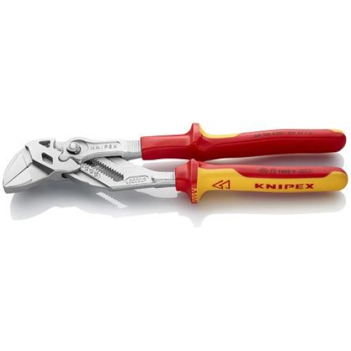 Siko kleště 1, celková délka: 250 mm, Elektrická ocel, Chrom-vanadová ocel délka čelistí 52mm Hladký Knipex Splňuje
