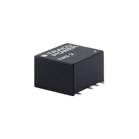 TRACOPOWER Měnič DC/DC TRS 2, výstup: 5V dc 1.6 kV dc, Vin 13.2V dc 200 mA, Vin 4.5V 2 W -40 °C 90 °C Povrch