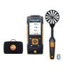 Testo Anemometr Rychlost vzduchu, Objemový průtok, Teplota, číslo modelu: 440 100 mm Vane Kit with Bluetooth, typ sondy:
