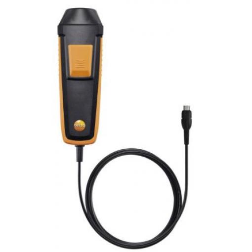 Testo Rukojeť kabelu pro hlavu sondy Protokolování dat, Baterie, rozsah teploty: 50 °C, rozsah vlhkosti: 100 %RH,