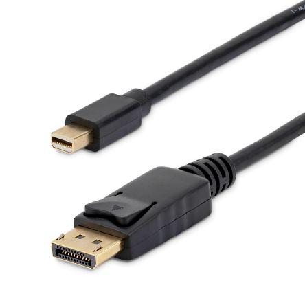 StarTech.com, A: Vnější Mini DisplayPort, B: Vnější Display Port, Polyvinylchlorid DisplayPort Kabely 3 m