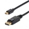 StarTech.com, A: Vnější Mini DisplayPort, B: Vnější Display Port, Polyvinylchlorid DisplayPort Kabely 1.8 m