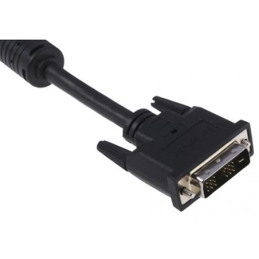 StarTech.com, A: Vnější Jednoduché propojení DVI-D, B: Vnější DVI-D 2 m Kabel DVI, Černá, Polyvinylchlorid