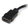 StarTech.com HDMI 1.4 20 cm, A: Vnitřní Duální propojení DVI-D, B: Vnější DVI-D