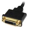 StarTech.com HDMI 1.4 20 cm, A: Vnější Duální propojení DVI-D, B: Vnitřní DVI-D