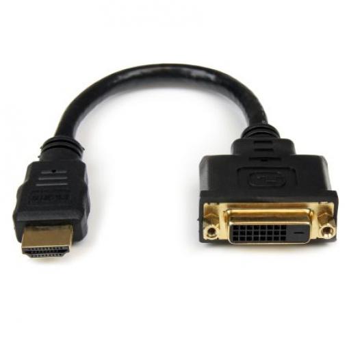StarTech.com HDMI 1.4 20 cm, A: Vnější Duální propojení DVI-D, B: Vnitřní DVI-D
