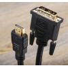 StarTech.com HDMI 1.2 2 m, A: Vnější Jednoduché propojení DVI-D, B: Vnější DVI-D