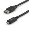 StarTech.com Kabel USB do zásuvky IC Vnější, A: USB typu A, 1 m Vnější, Černá, B: USB typu C