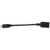 StarTech.com Kabel USB do zásuvky IC Vnější, A: USB typu C, 150 mm Vnitřní, Černá, B: USB typu A