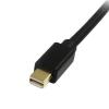StarTech.com, A: Vnější Mini DisplayPort, B: Vnější Display Port, Polyvinylchlorid DisplayPort Kabely 3 m