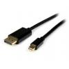 StarTech.com, A: Vnější Mini DisplayPort, B: Vnější Display Port, Polyvinylchlorid DisplayPort Kabely 4 m