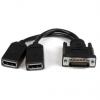 StarTech.com, A: Vnější, B: Vnitřní DisplayPort (20pin), Polyvinylchlorid Displej adaptérového kabelu 200 mm