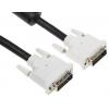 StarTech.com, A: Vnější Duální propojení DVI-D, B: Vnější DVI-D 10 m Kabel DVI, Černá, Polyvinylchlorid