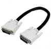 StarTech.com, A: Vnější Duální propojení DVI-D, B: Vnější DVI-D 1 m Kabel DVI, Černá, Polyvinylchlorid