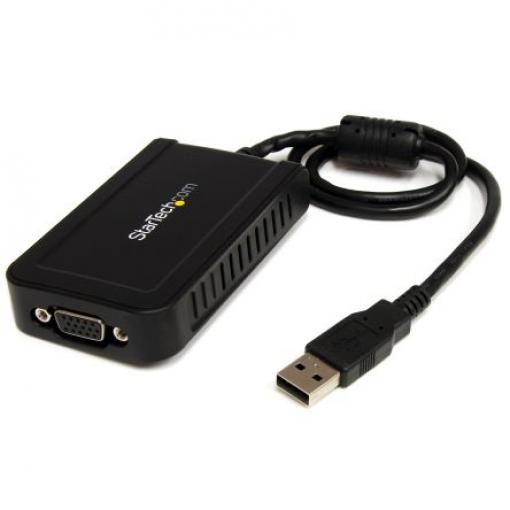 StarTech.com Adaptér, počet zobrazení: 1, 1920 x 1200 pixel, video připojení: VGA, standard: USB 2.0