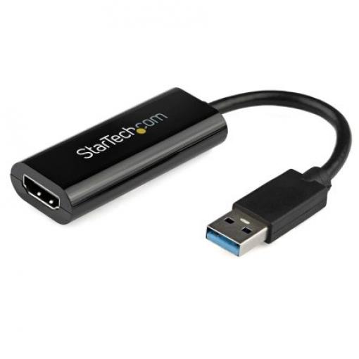 StarTech.com Adaptér, počet zobrazení: 1, 1920 x 1200 pixel, video připojení: HDMI, standard: USB 3.0