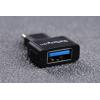 StarTech.com Kabel USB do zásuvky IC Vnější, A: USB typu C Vnější, Černá, B: USB typu A