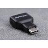 StarTech.com Kabel USB do zásuvky IC Vnější, A: USB typu C Vnější, Černá, B: USB typu A