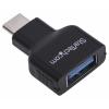 StarTech.com Kabel USB do zásuvky IC Vnější, A: USB typu C Vnější, Černá, B: USB typu A