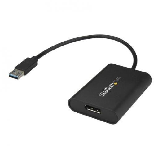 StarTech.com Adaptér, počet zobrazení: 1, 4 k, video připojení: Display Port, standard: USB 3.0