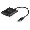 StarTech.com Adaptér, počet zobrazení: 2, 4 k, video připojení: HDMI, standard: USB 3.0