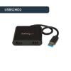 StarTech.com Adaptér, počet zobrazení: 2, 4 k, video připojení: HDMI, standard: USB 3.0