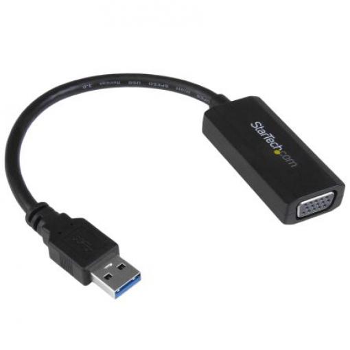StarTech.com Adaptér, počet zobrazení: 1, 1920 x 1200 pixel, video připojení: VGA, standard: USB 2.0, USB 3.0