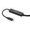 StarTech.com Kabel adaptéru, Thunderbolt 3, počet zobrazení: 1, 4 k, video připojení: Display Port, standard: USB 3.1