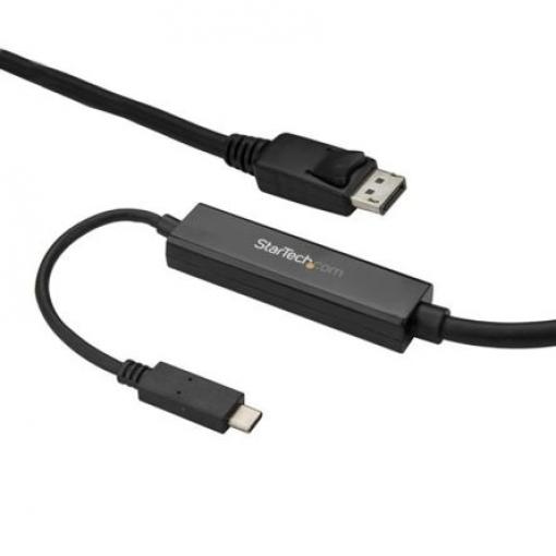 StarTech.com Kabel adaptéru, Thunderbolt 3, počet zobrazení: 1, 4 k, video připojení: Display Port, standard: USB 3.1