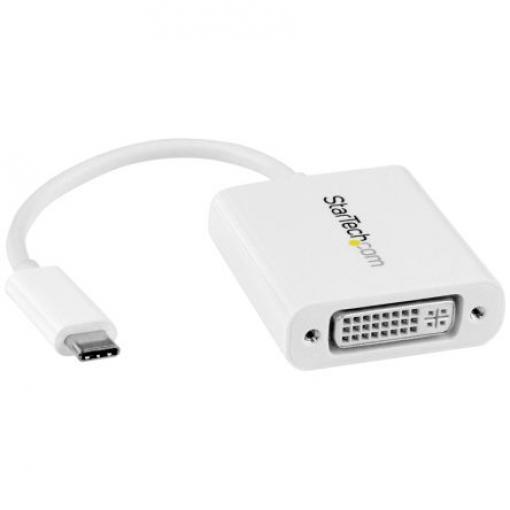 StarTech.com Adaptér, Thunderbolt 3, počet zobrazení: 1, 1920 x 1200 pixel, video připojení: DVI, standard: USB 3.1