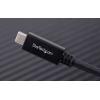 StarTech.com Kabel USB do zásuvky IC Vnější, A: USB typu C, 500 mm Vnější, Černá, B: USB typu C