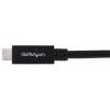 StarTech.com Kabel USB do zásuvky IC Vnější, A: USB typu C, 500 mm Vnější, Černá, B: USB typu C