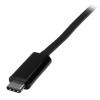 StarTech.com Kabel adaptéru, Thunderbolt 3, počet zobrazení: 1, 4 k, video připojení: HDMI, standard: USB 3.1