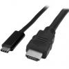 StarTech.com Kabel adaptéru, Thunderbolt 3, počet zobrazení: 1, 4 k, video připojení: HDMI, standard: USB 3.1