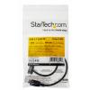 StarTech.com Kabel USB do zásuvky IC Vnější, A: USB typu C, 500 mm Vnější, Černá, B: Micro USB typ B
