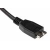 StarTech.com Kabel USB do zásuvky IC Vnější, A: USB typu C, 500 mm Vnější, Černá, B: Micro USB typ B