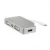 StarTech.com Adaptér, Thunderbolt 3, počet zobrazení: 4, 4 k, video připojení: Mini DisplayPort, DVI, HDMI, VGA,