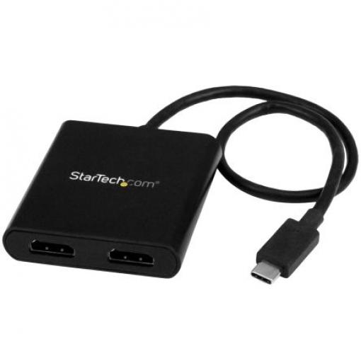 StarTech.com Adaptér, Thunderbolt 3, počet zobrazení: 2, 4 k, video připojení: HDMI, standard: USB 3.1
