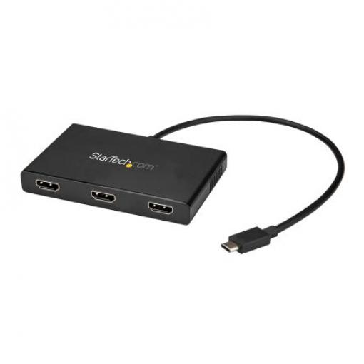 Adaptér, Thunderbolt 3, počet zobrazení: 3, 4K, typ USB: USB C, video připojení: HDMI, standard: USB 3.1