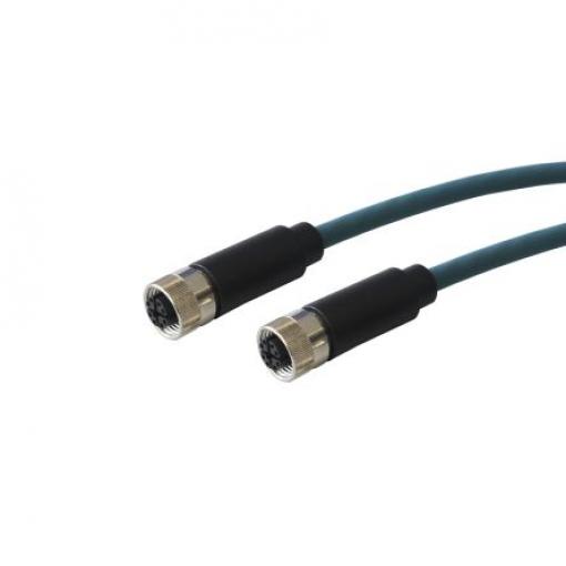Kabel ovladače snímače, A: Vnější, A: M12, Rovný 8, B: M12, Přímý, B: Vnitřní, 800V ac/dc 8, IP67, řada: PXP Bulgin