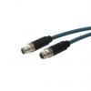 Kabel ovladače snímače, A: Vnější, A: M12, Rovný 8, B: M12, Přímý, B: Vnitřní, 800V ac/dc 8, IP67, řada: PXP Bulgin