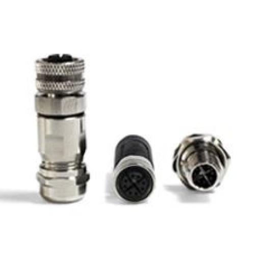 Kabel ovladače snímače, A: Vnější, A: Rovný 8, B: Přímý, B: Vnější, 48V ac/dc 8, IP67, řada: PXP Bulgin