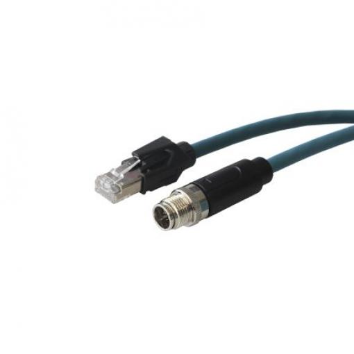 Bulgin Cat6a Ethernetové kabely, řada: PXP, Modrá, Polyuretan, 48V ac/dc 1 m, typ pláště: Nestíněný Nestíněný