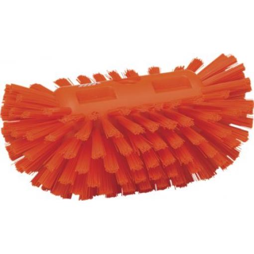 Hrubý čisticí kartáč 40 mm Oranžová Polyester Štětka na nádrže Tvrdý, Průmyslové čištění Neškodné pro potraviny Vikan