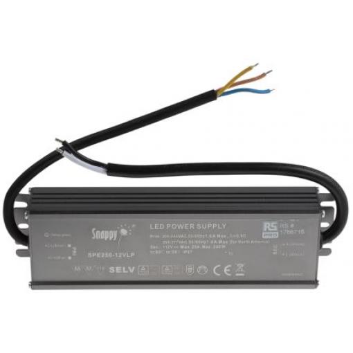 Budič LED 12V 20A 250W IP20 konstantní napětí RS PRO