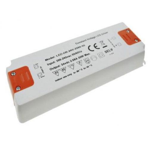 Budič LED 24V 2.08A 50W IP20 konstantní napětí RS PRO