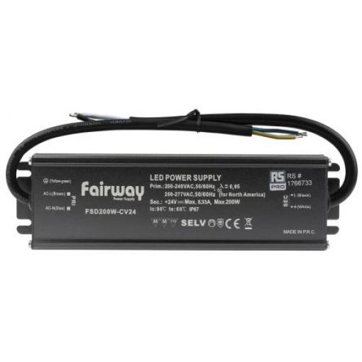 LED ovladač 24 V 8.33 A 200 W IP20 RS PRO